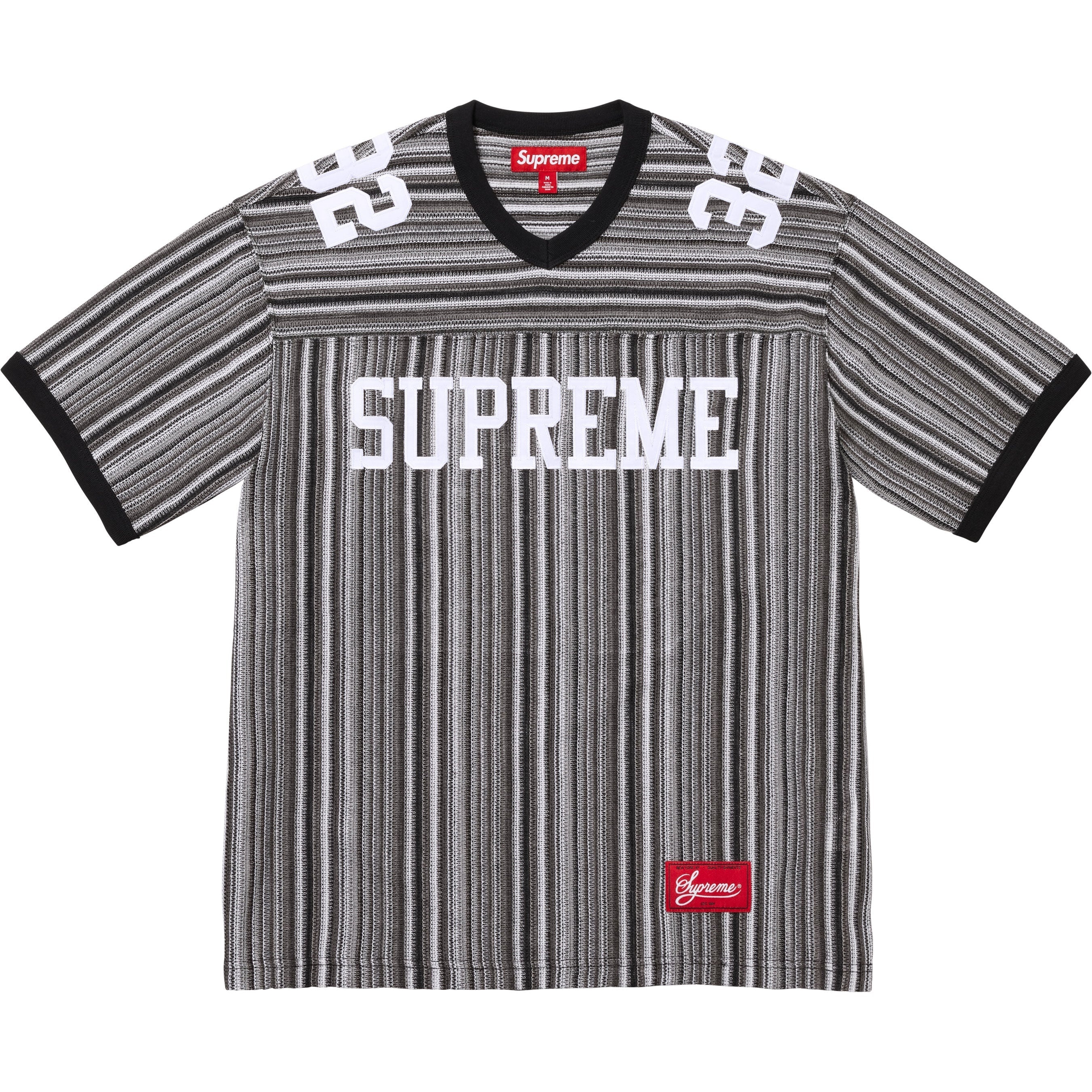 Open Knit Football Top view 7